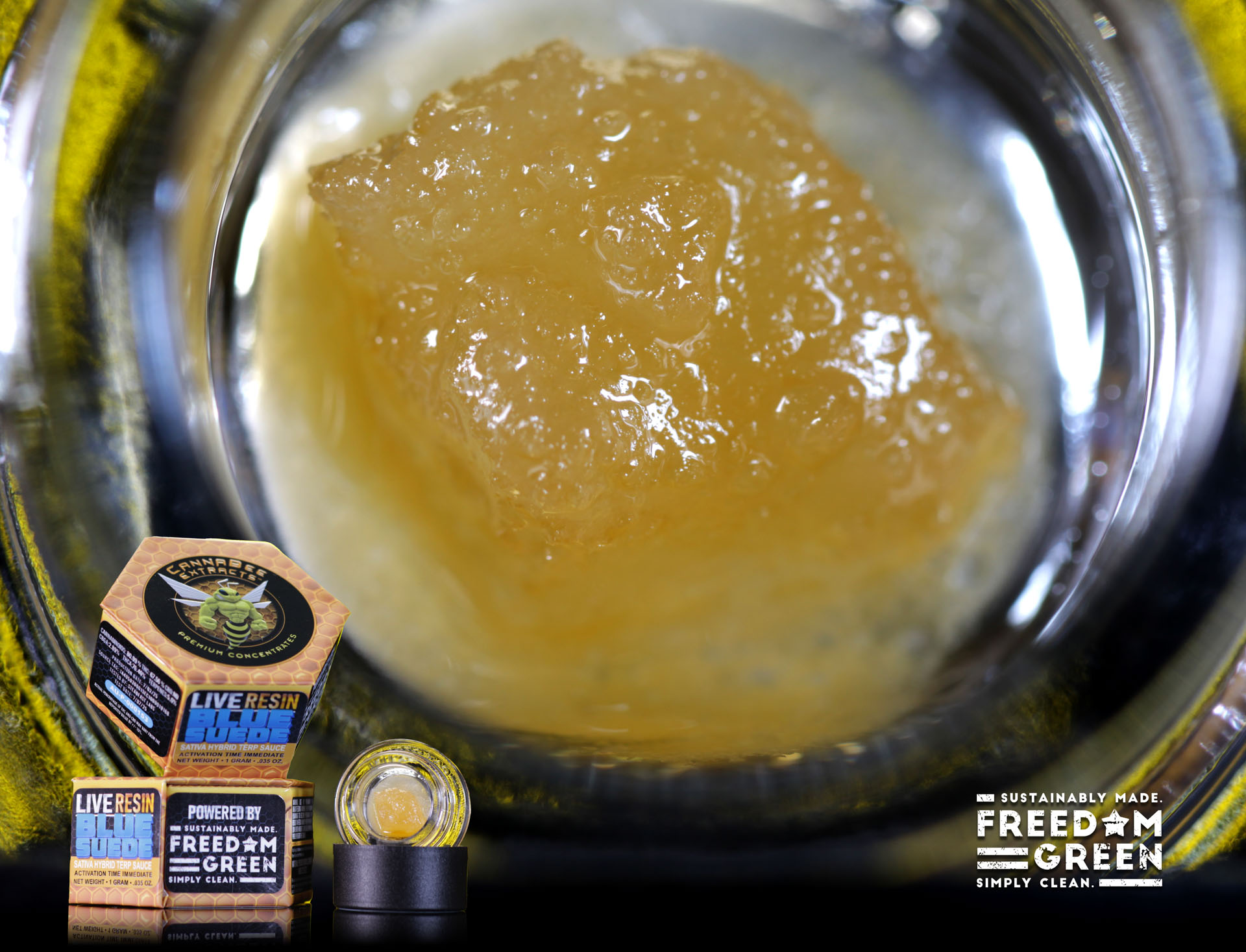 Blue Suede | Live Resin Terp Sauce | 1g | Sativa