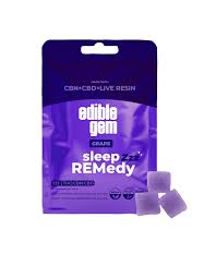 Edible Gem Grape 1:1:1 THC:CBN:CBD Live Resin Gummies 200mg