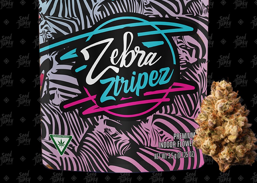 SEED JUNKY | ZEBRA ZTRIPES PRE-PACK | 3.5g