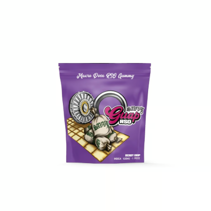 Savvy Guap Edibles 1pk/100mg RSO- Berry Drip