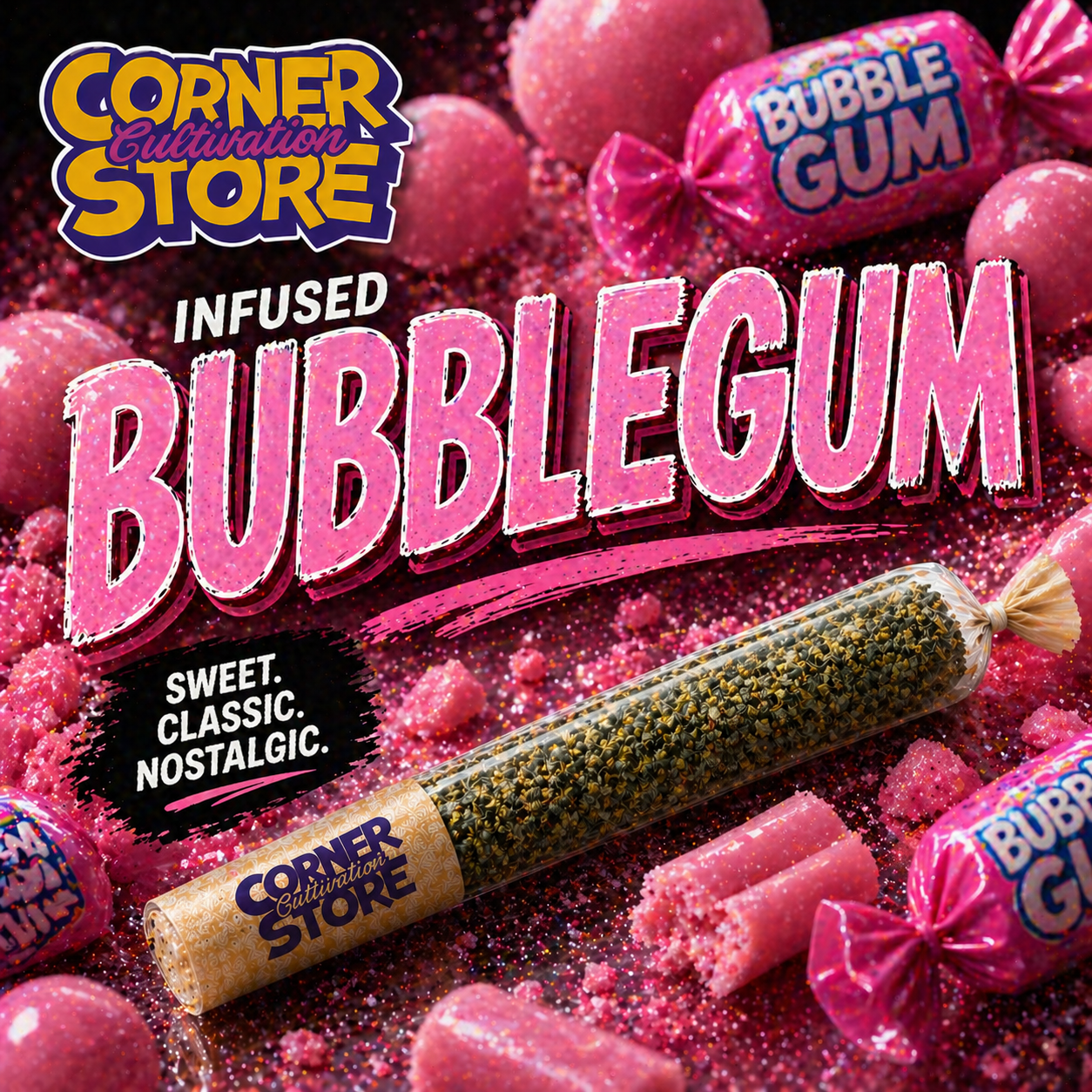 I Infused Pre-roll I Bubblegum I 1g