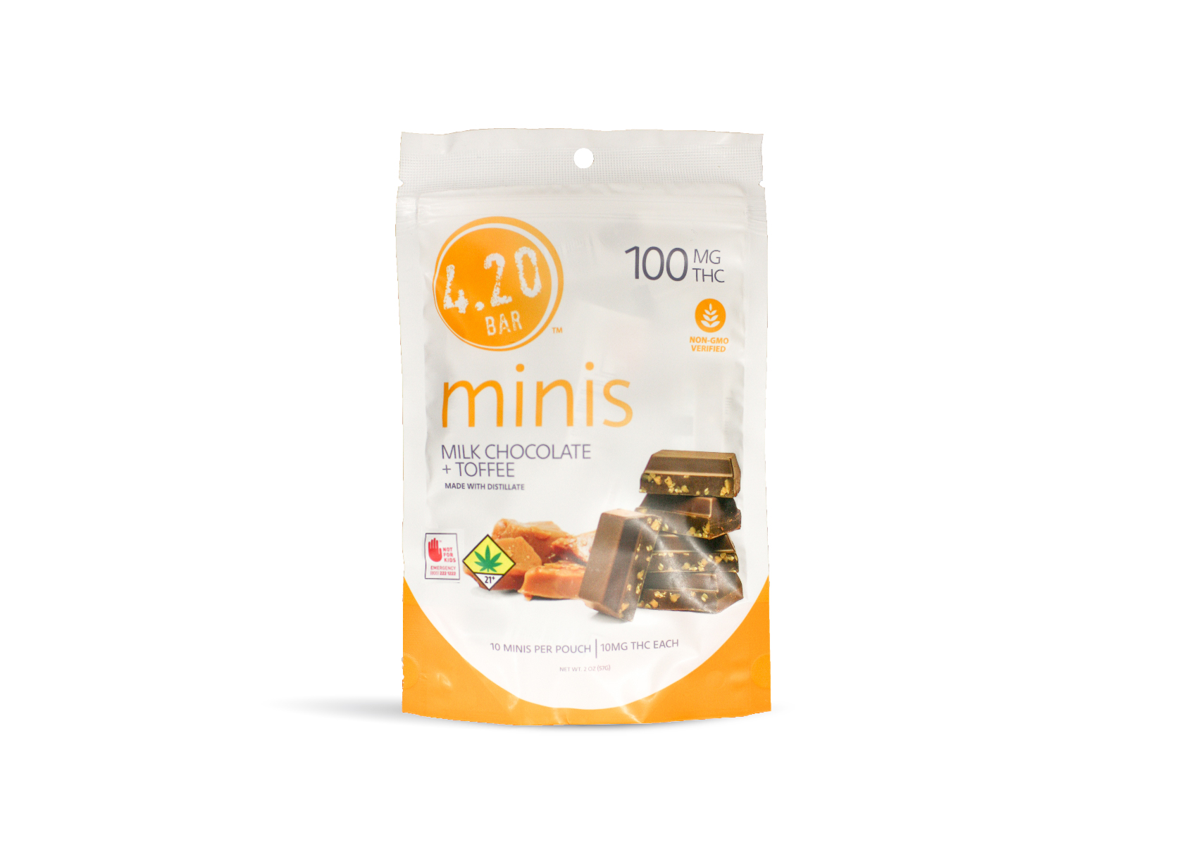 Milk Chocolate Toffee Minis