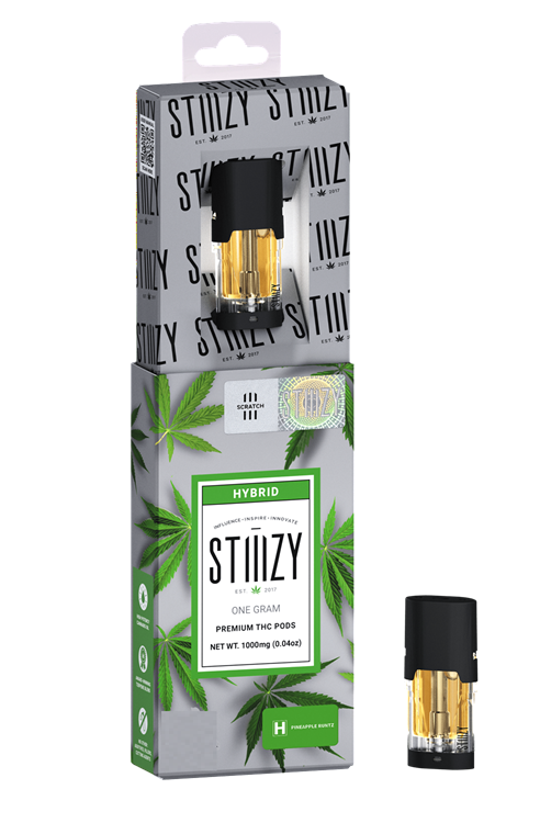 Stiiizy | Pineapple Runtz | 1G Vape Pod w/ Stiiizy Lite Battery (While Supplies Last)
