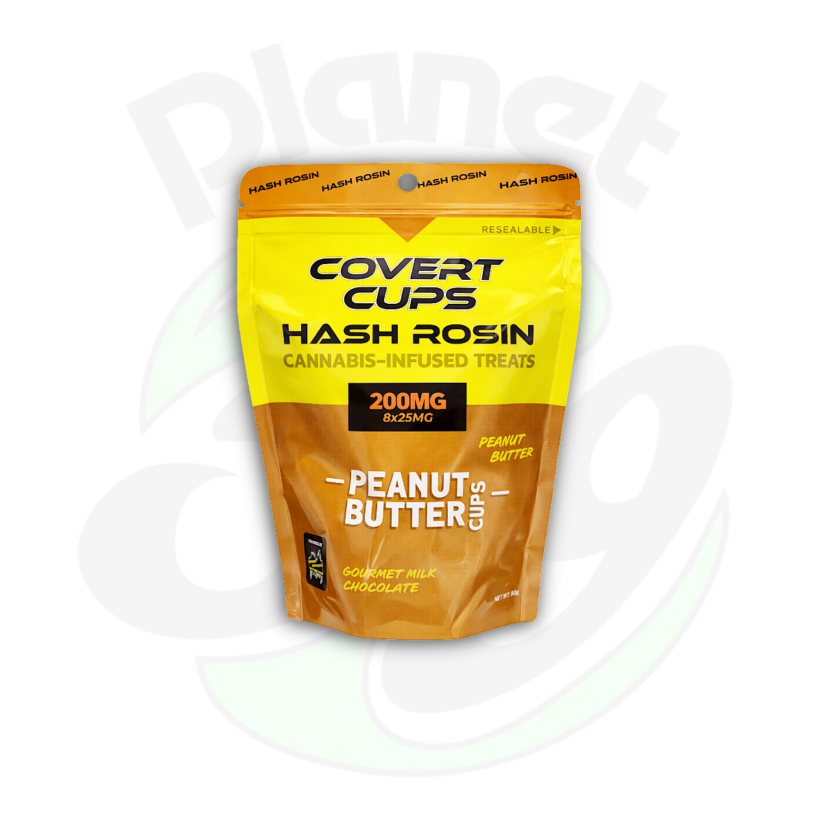 Peanut Butter | 200mg Hash Rosin Cups 8pk