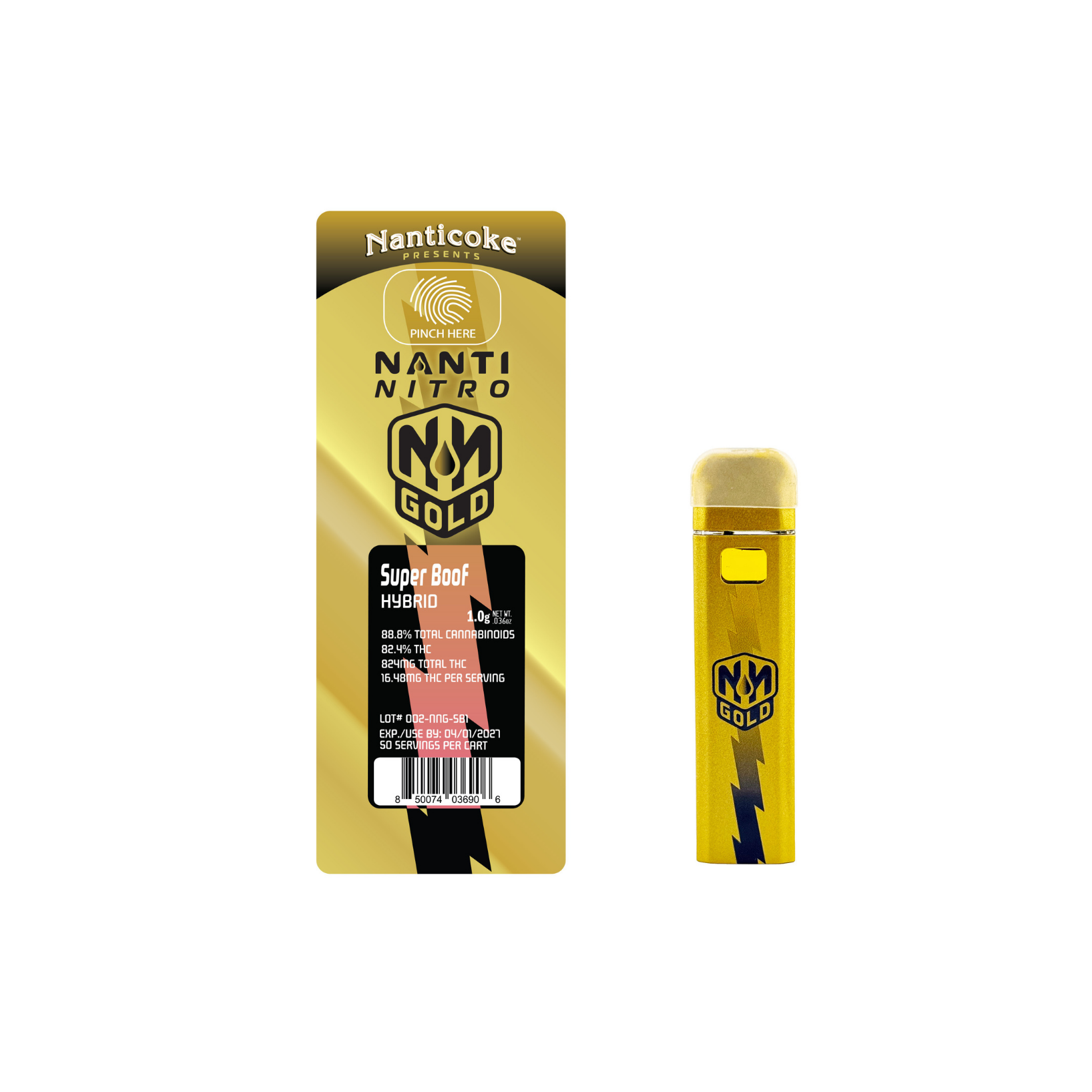 Nanticoke - Super Boof Disposable Vape - 1g