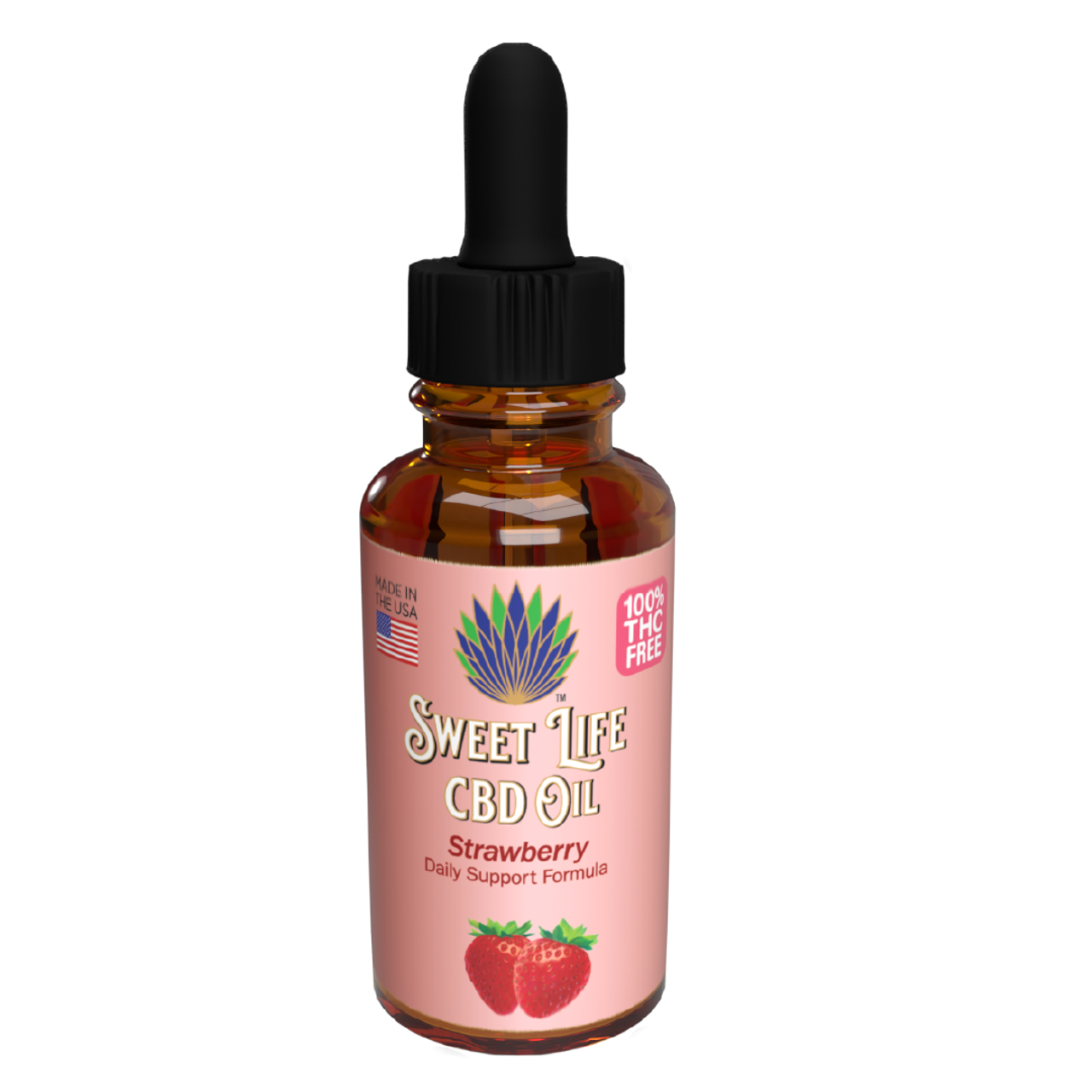 Strawberry Tincture Cbd Cbg
