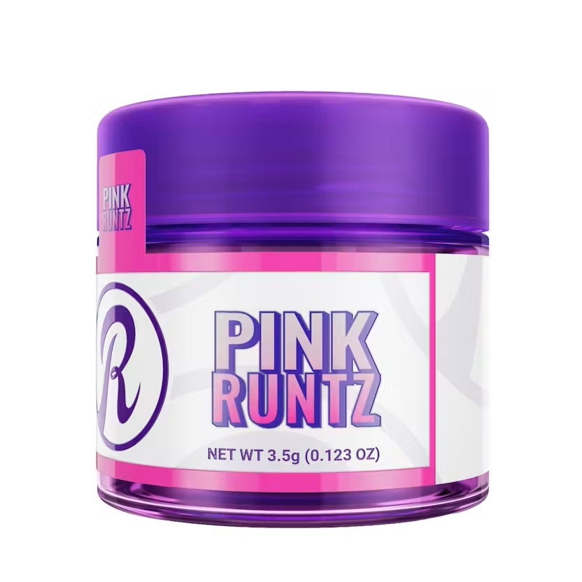 Runtz | Flower | Jar | Pink Runtz | 3.5g | Sativa-Hybrid | 23.23% THC