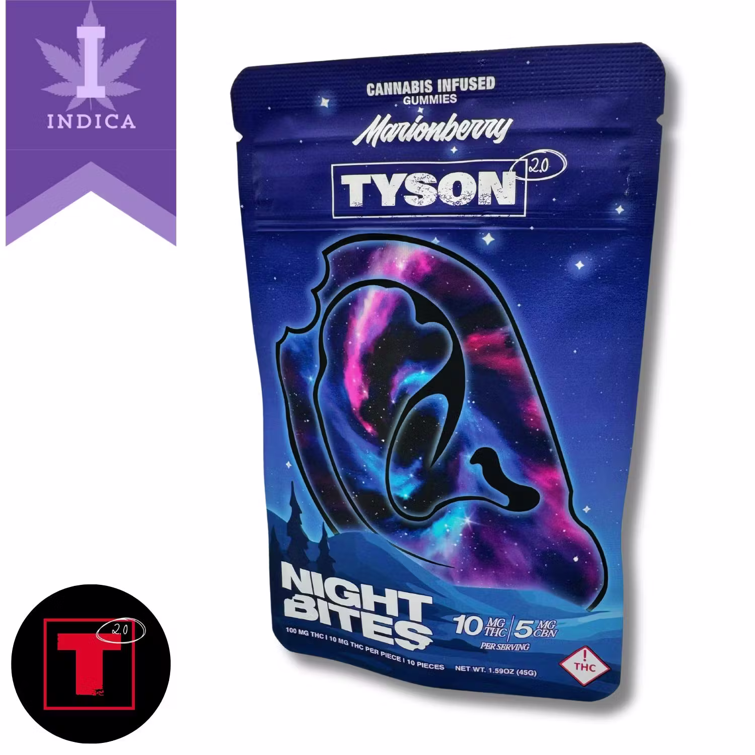 TYSON 2.0 - MIKE BITES - INDICA - 100MG