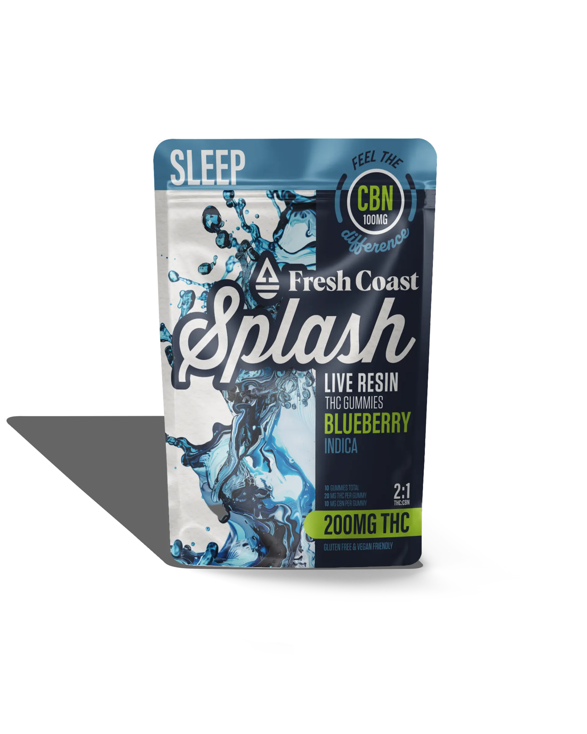 Blue Raspberry 200MG - Sleep (2:1 THC:CBN)