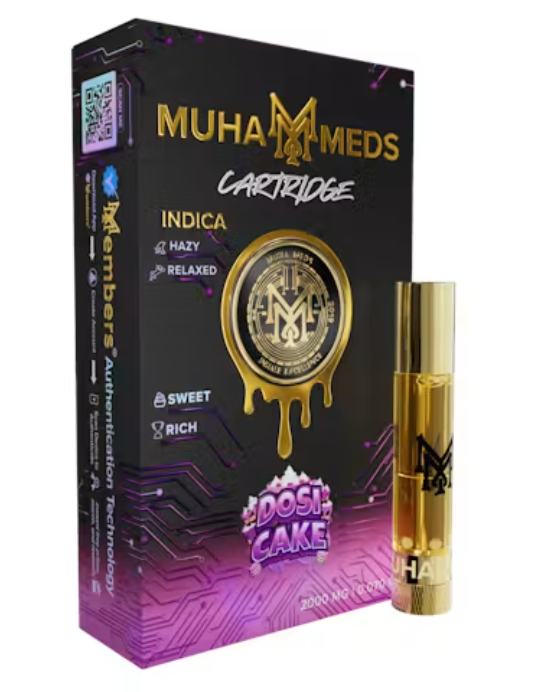Muha Meds | 2g Vape Cart | Dosi Cake