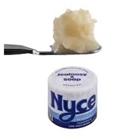 NYCE JEALOUSY X SOAP Cold Cure Solventless Live Hash Rosin
