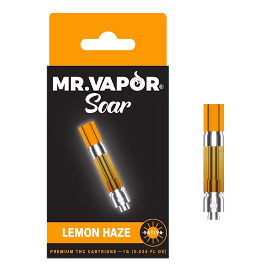 Mr. Vapor | 1g 510 Vape Cart | Lemon Haze