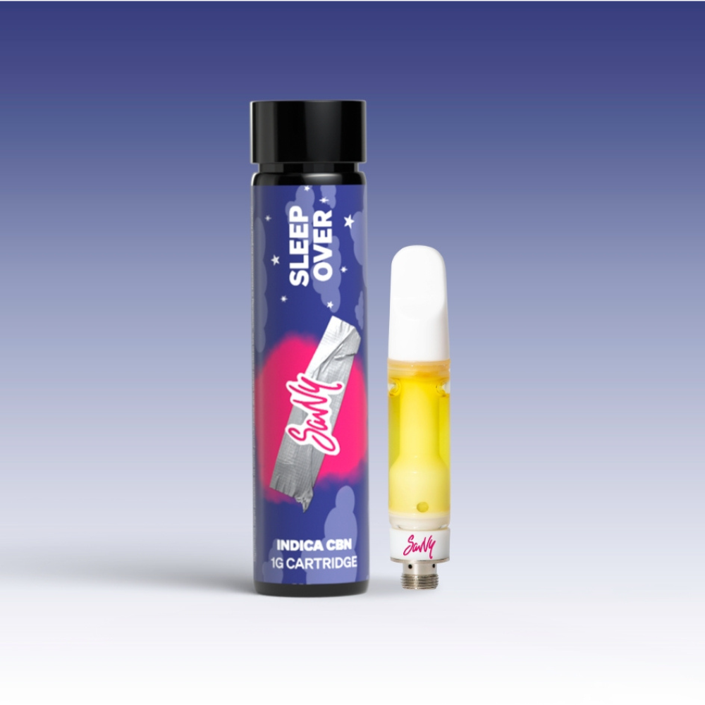 SAVVY Cart 1000mg: Sleepover Strawberry Jam 4:1 THC:CBN