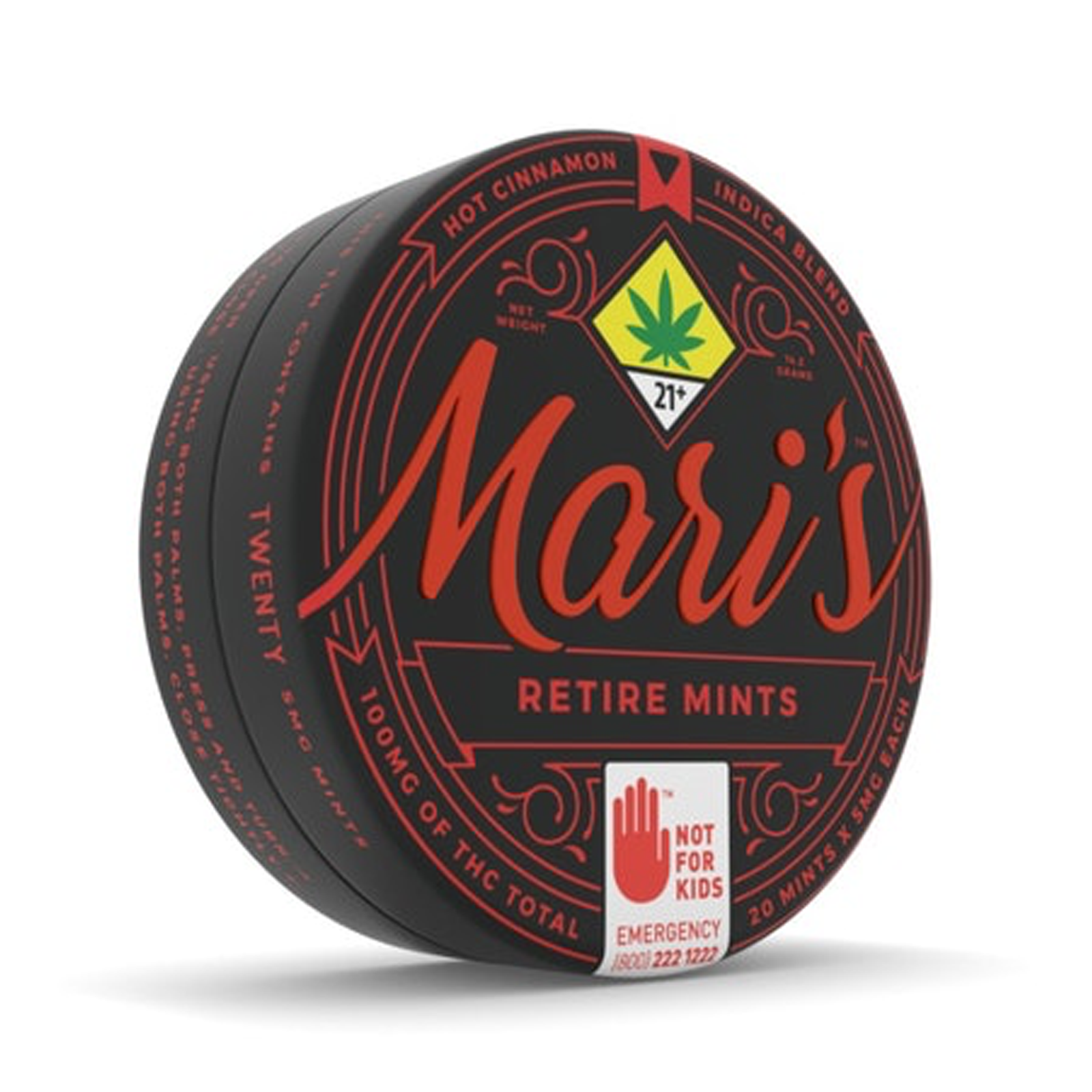 Hot Cinnamon Retire Mints 20-pack