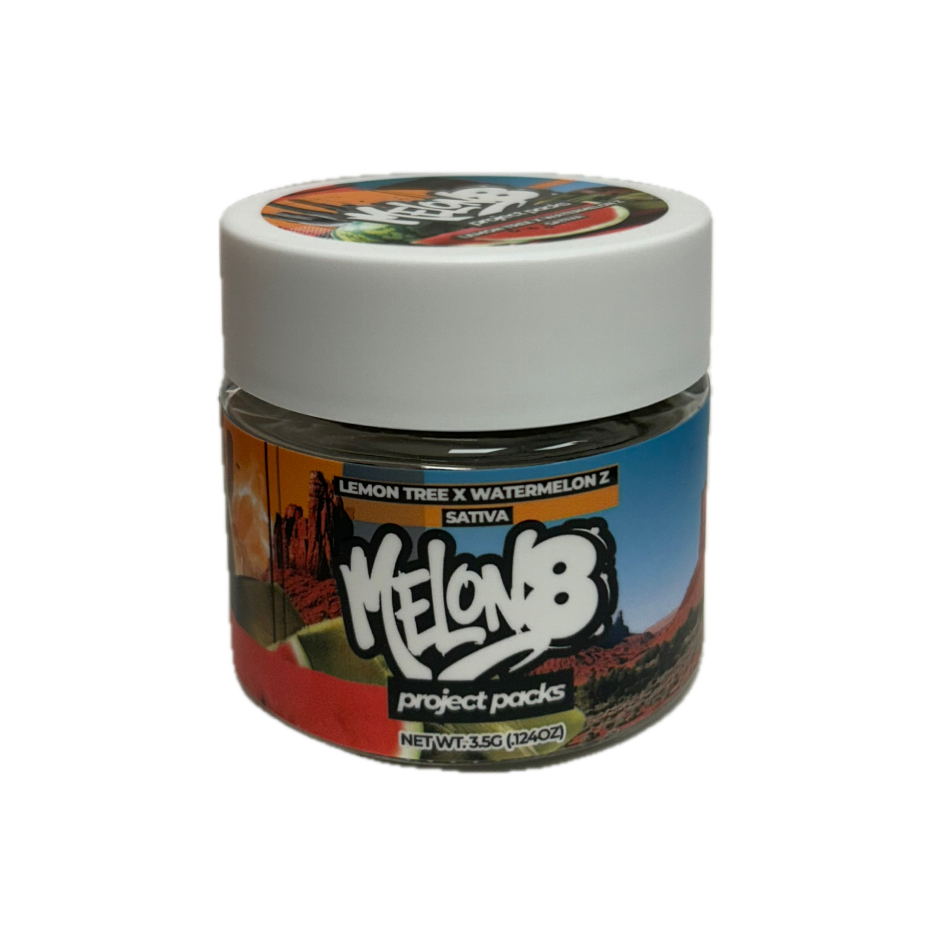 PJP - Pre-Pack Jar: 3.5G - Melon8