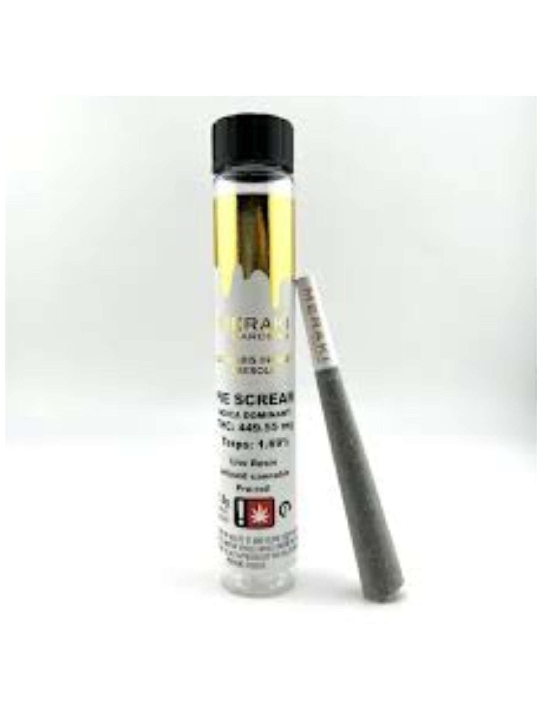 MERAKI - INFUSED CANNABIS PREROLL - 2 x .75G - HYBRID - KUSH MINTS