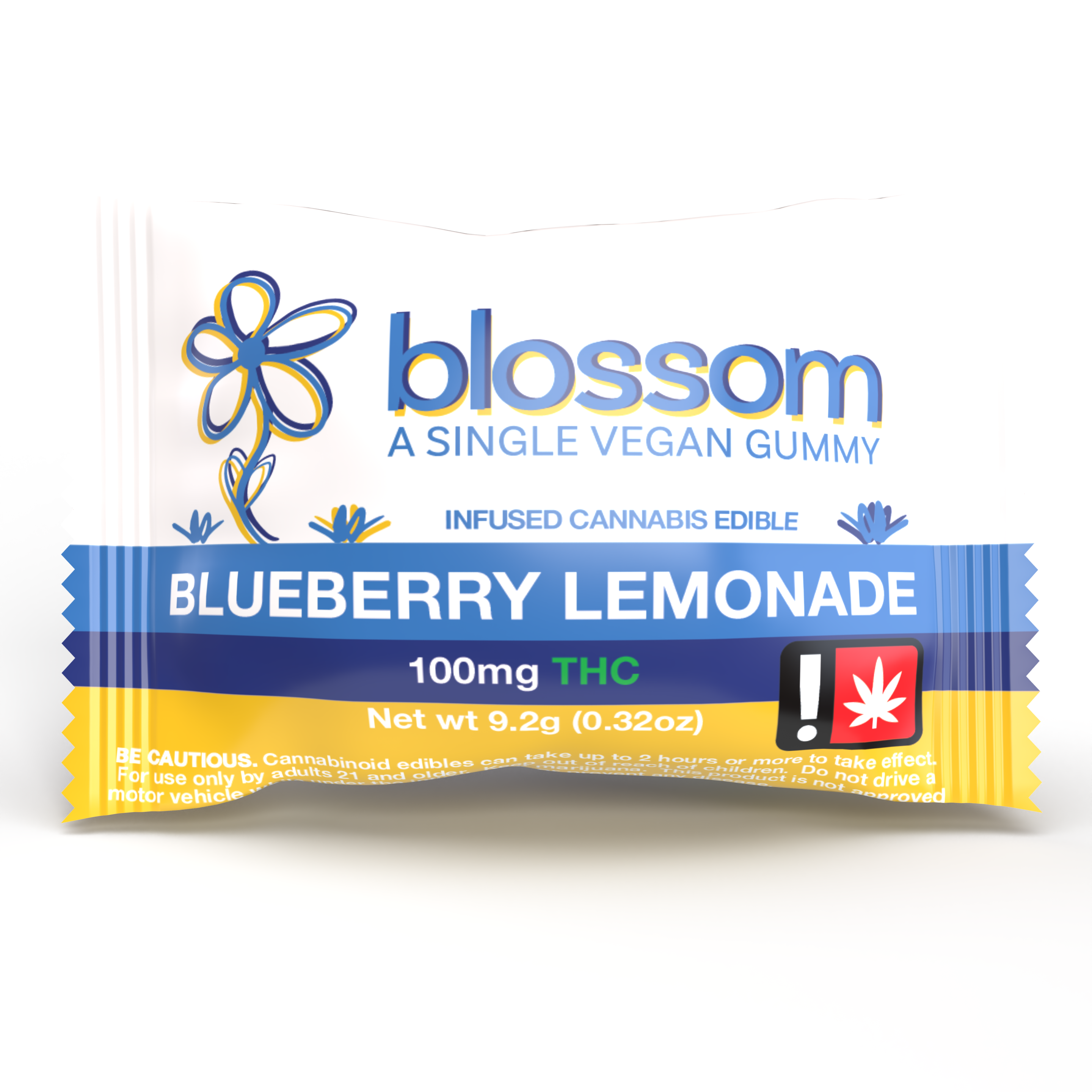 100mg Gummy Blueberry Lemonade