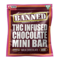 BANNED Chocolate Mini Bar 3PK 200mg