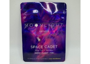 Live Resin Gummies Sour Blackberry