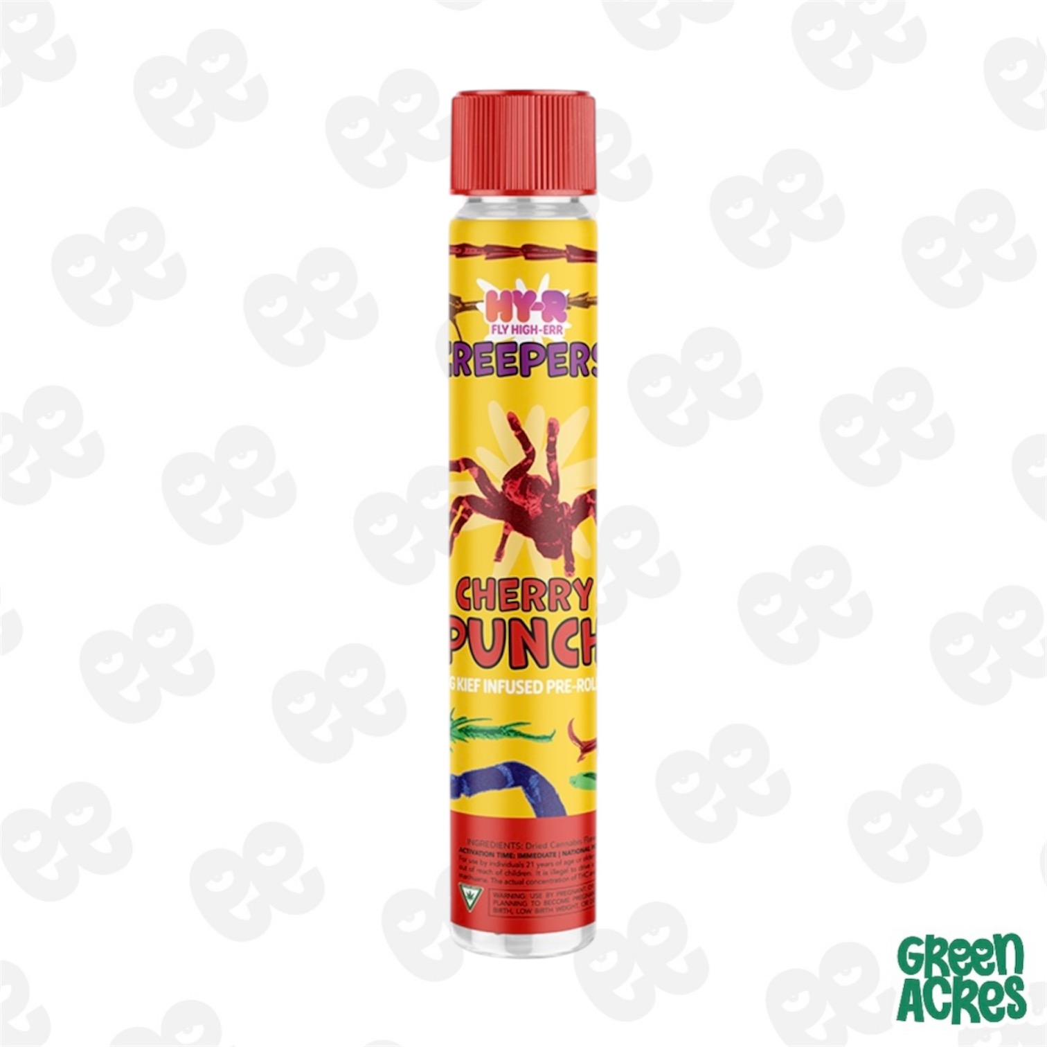 HY-R: Cherry Punch 1G Infused Tarantula Pre-Roll | Green Acres 