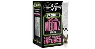 FLYERS FROSTED - INFUSED BLUNT - - INDICA - WATERMELON Z