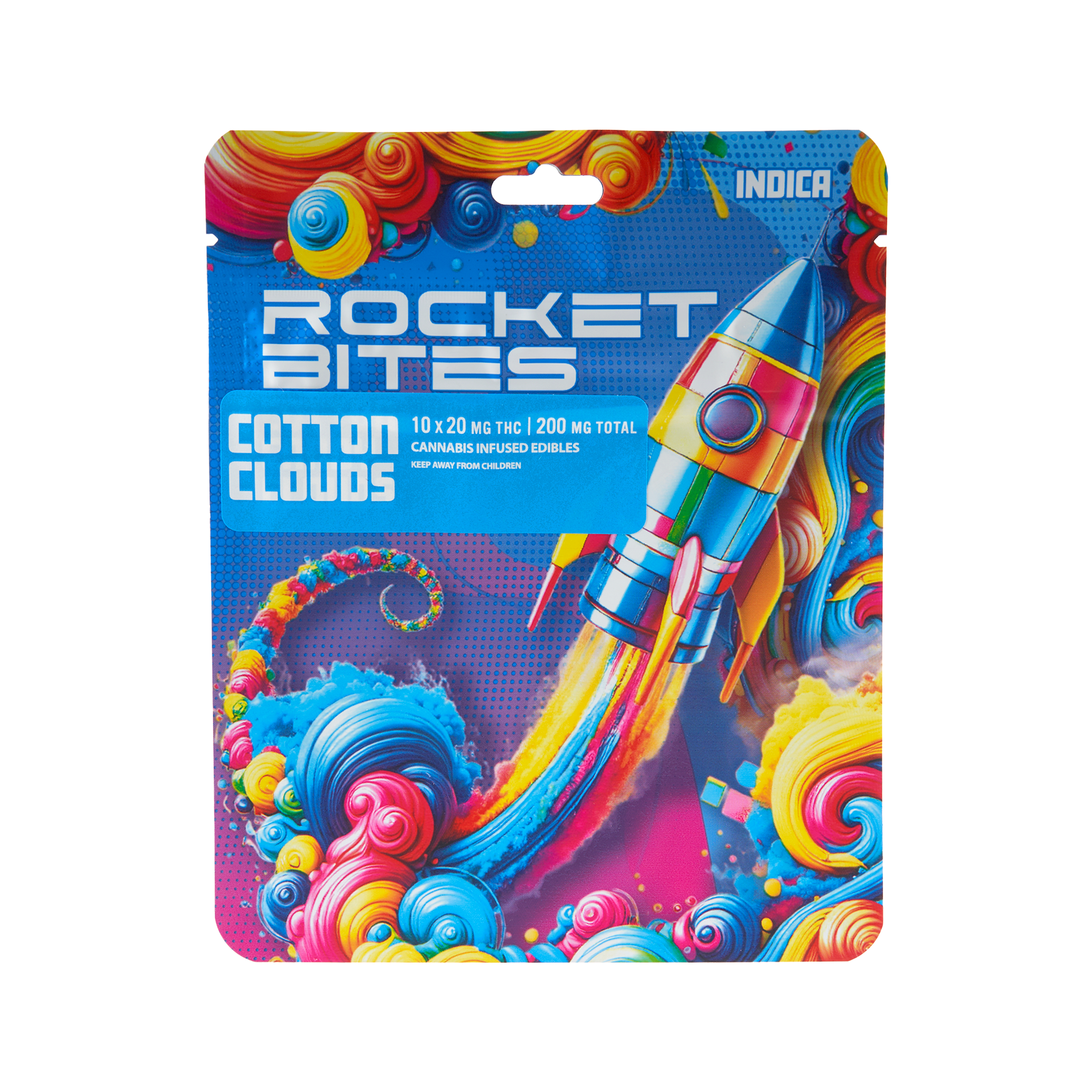 Bites Cotton Clouds Gummies (10 x 20mg) 200mg