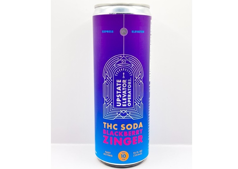 Blackberry Zinger Soda (10mg/2 servings)