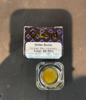 Glitter Bomb | Live Resin Concentrate | 1g | Indica