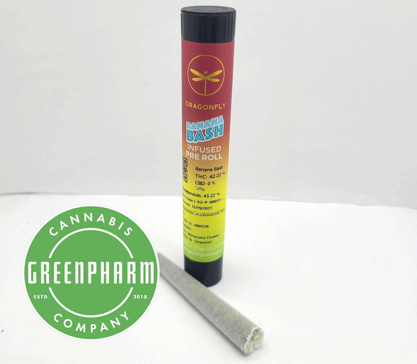 Infused Pre-Roll | Dragonfly | Banana Bash