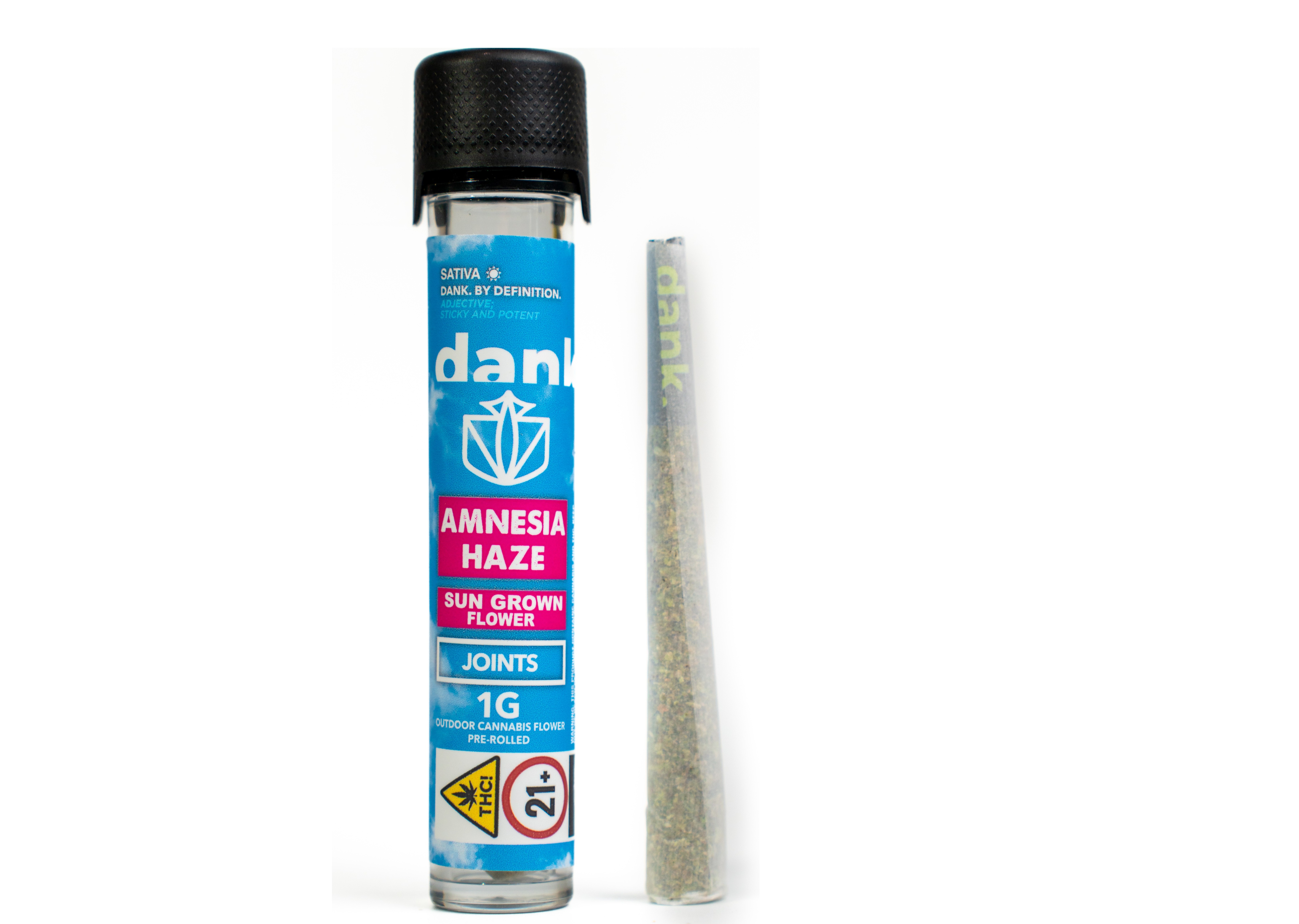 Dank - Amnesia Haze Sungrown Preroll - 1g