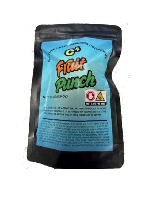 Fruit Punch Rush | Powder | 100 MG