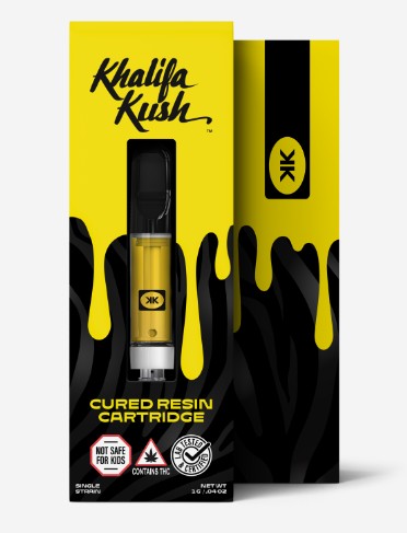 Cured Resin Vape Cart - Khalifa Kush