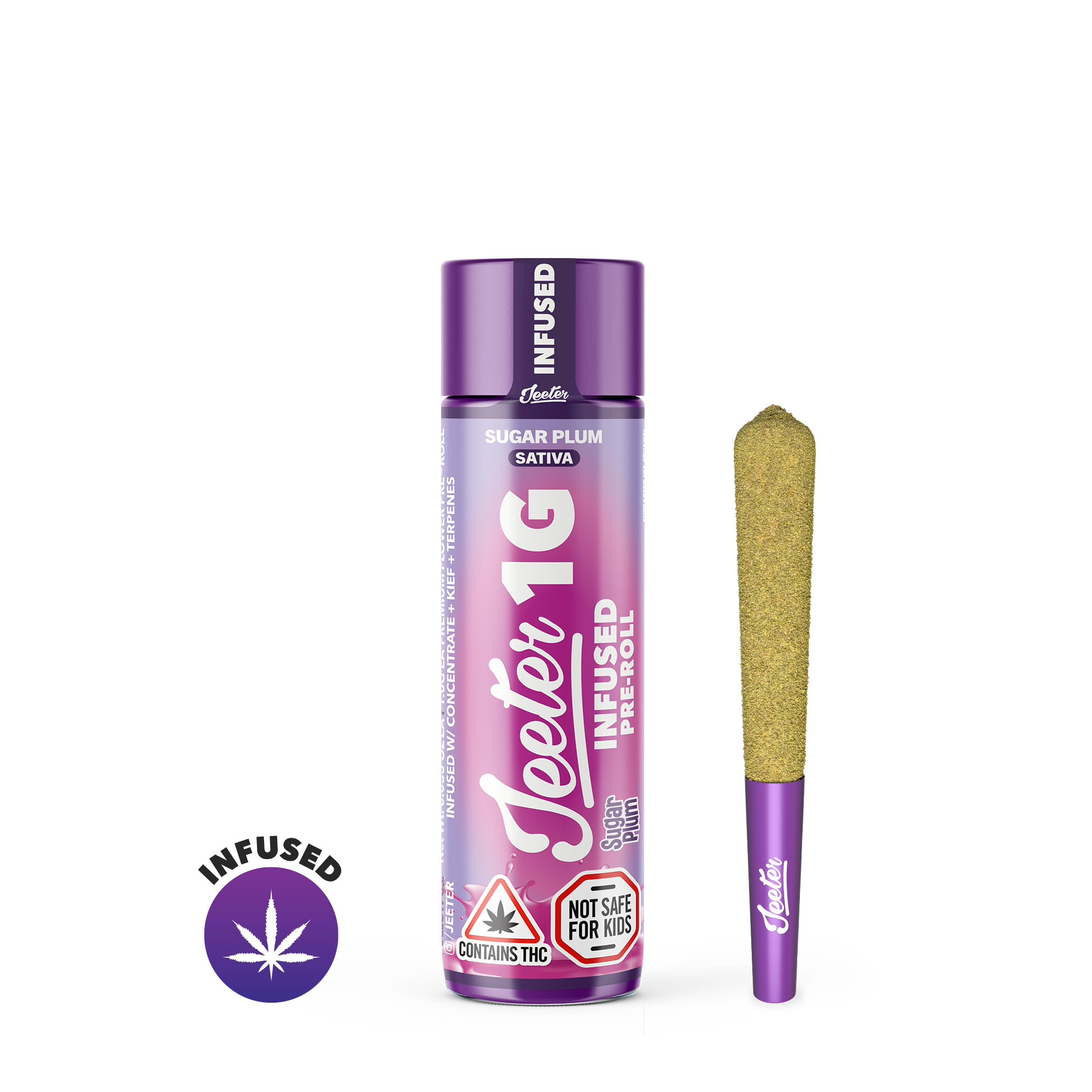 Sugar Plum Jeeter Infused Pre-Roll | 1g