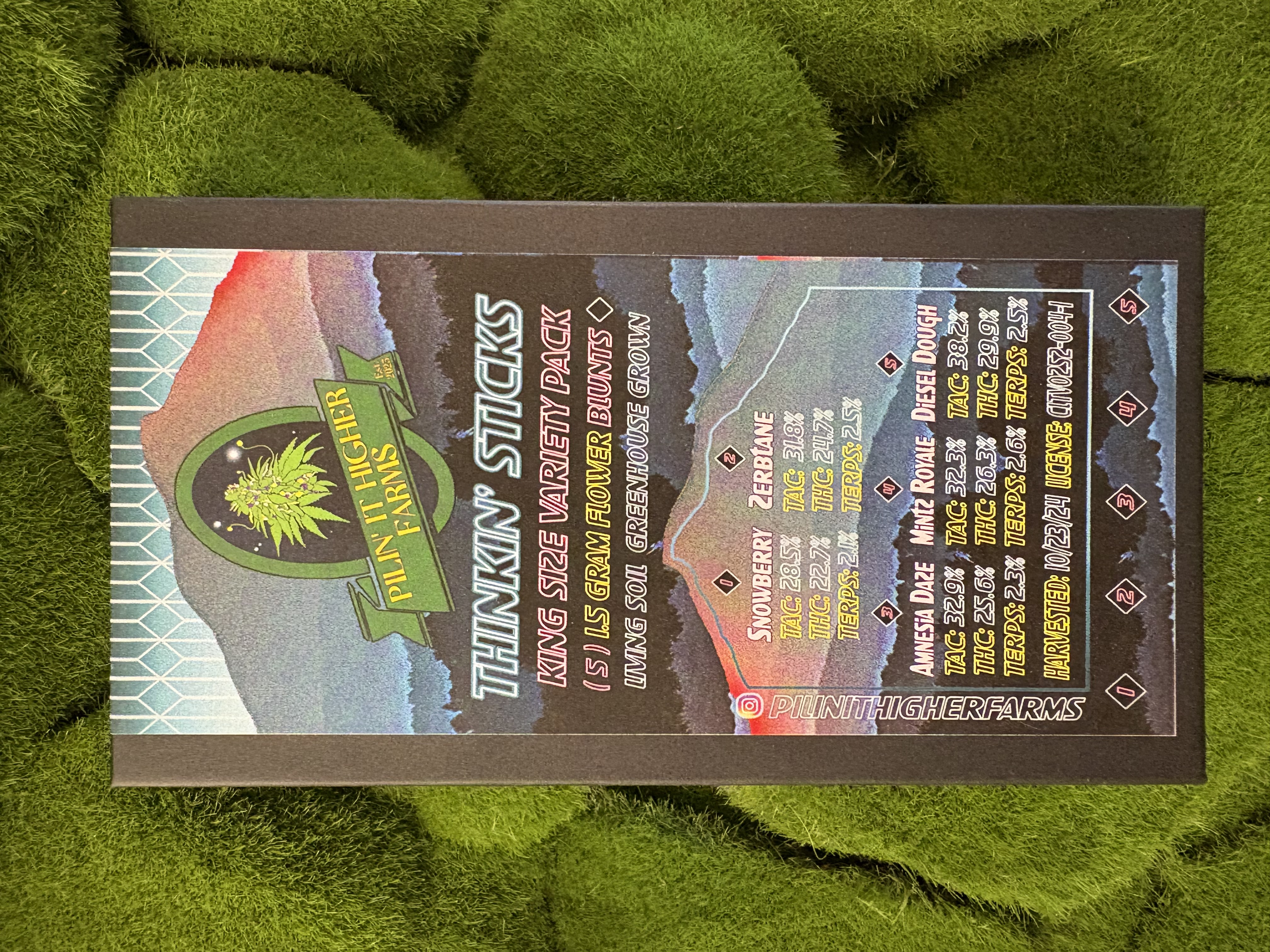 Blunt Cultivar Variety Thinkin Sticks