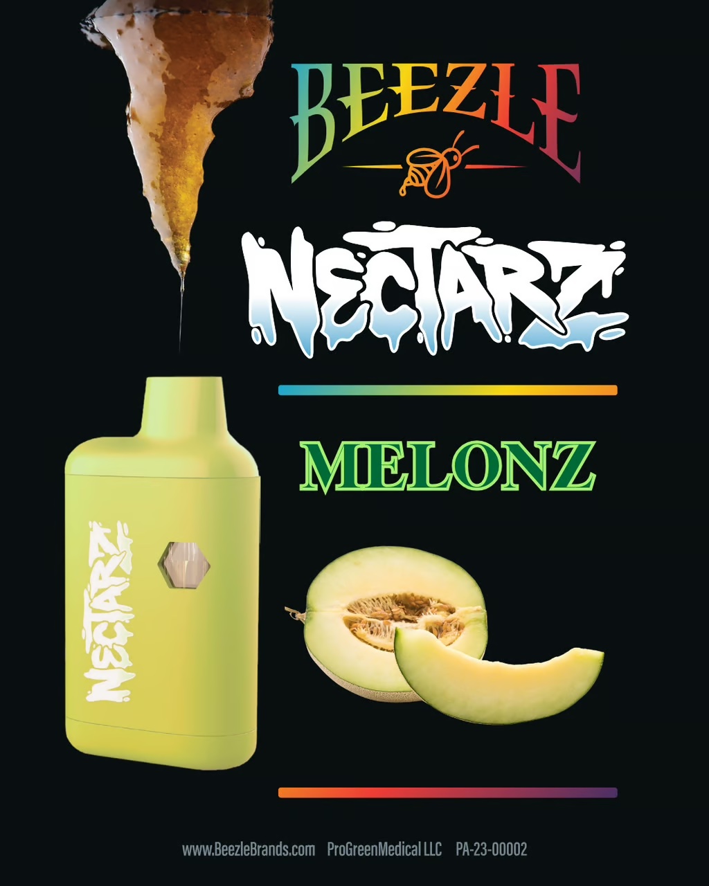 Beezle Nectarz Disposable (1g) Melonz
