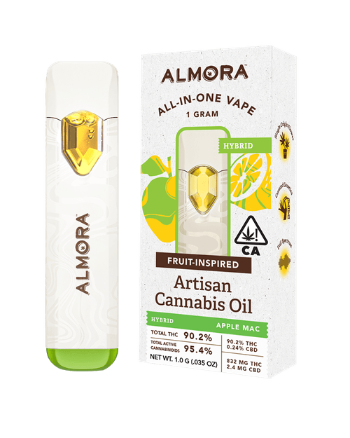 Almora - Hibiscus Sunrise - Disposable Cart 1G Dist Sativa