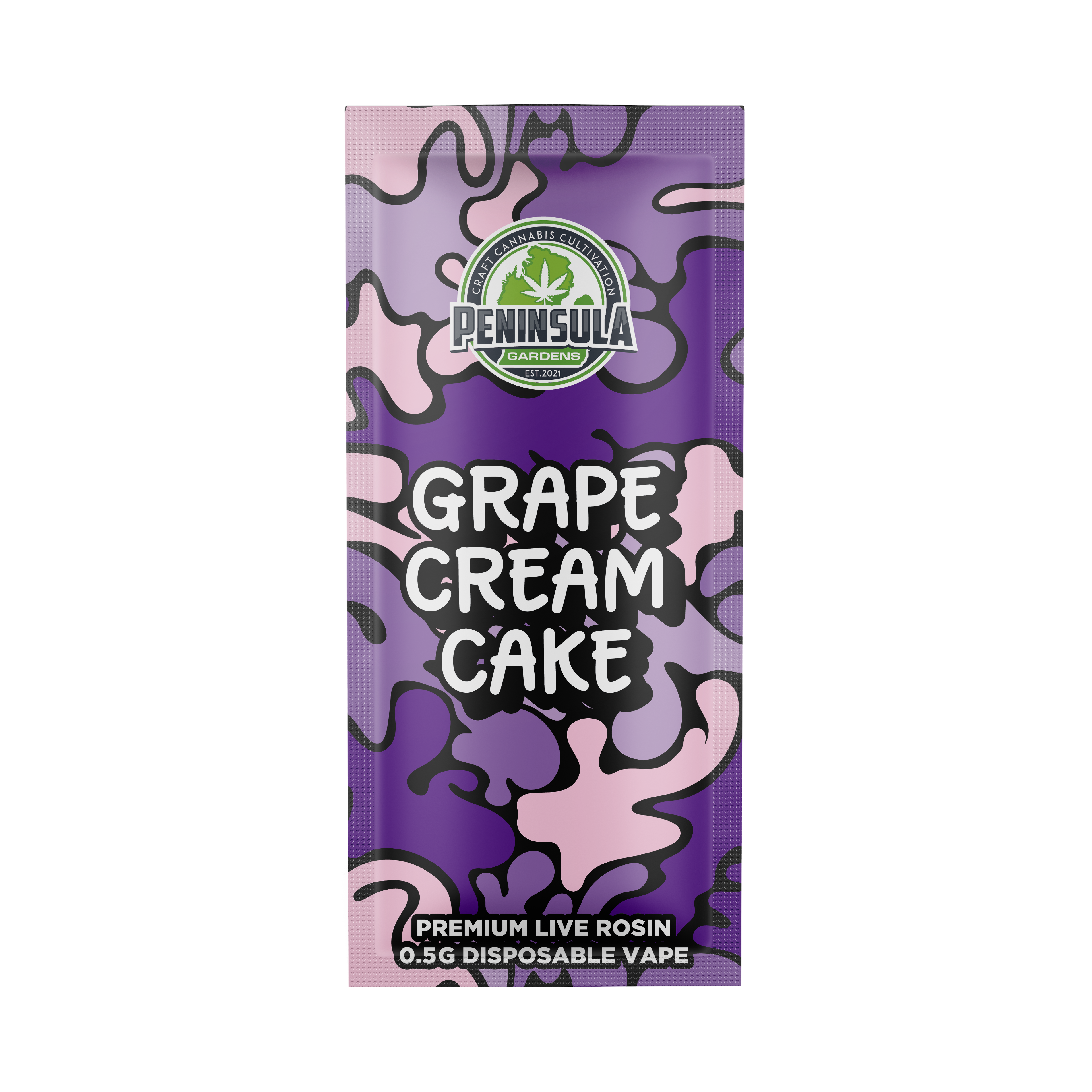 Grape Cream Cake