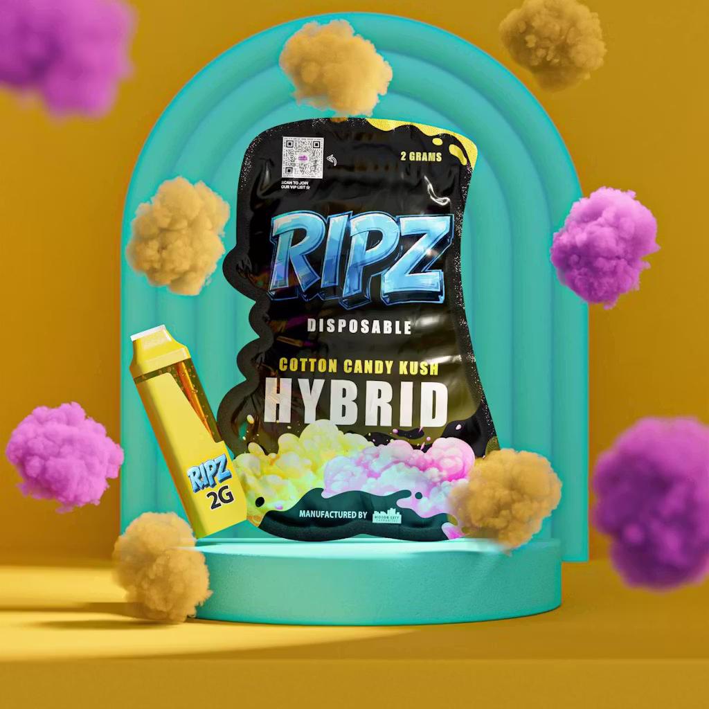 RIPZ Disposable | Cotton Candy Kush