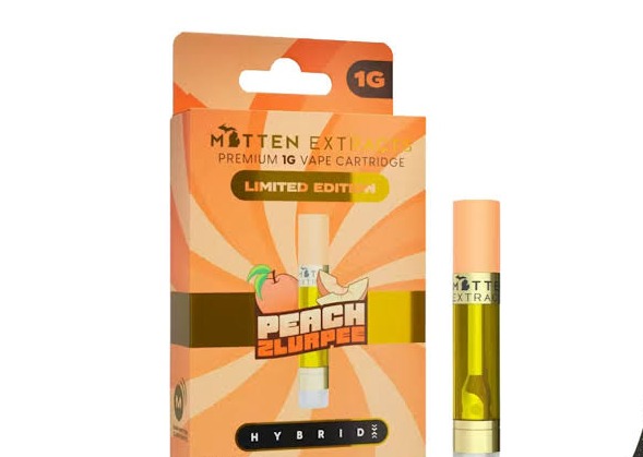 Mitten Extracts Peach Zlurpee Vape