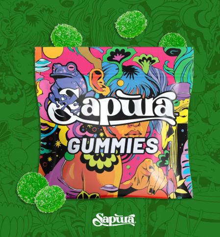 Sapura | Sour Amped Up Apple | 100mg (20-PK) (TAX INCLUDED)