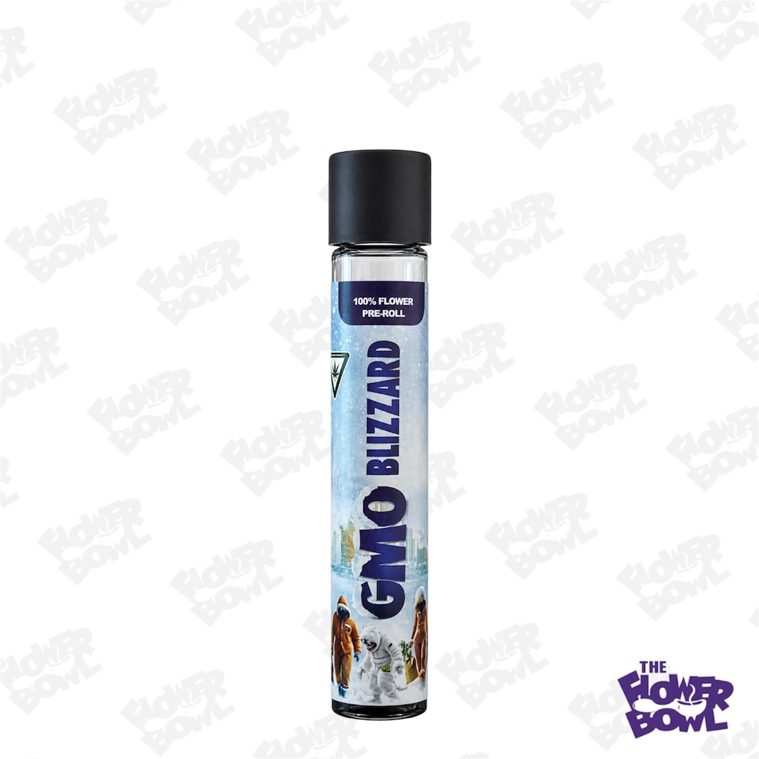 Xotic Brandz: GMO Blizzard 1G Flower Preroll