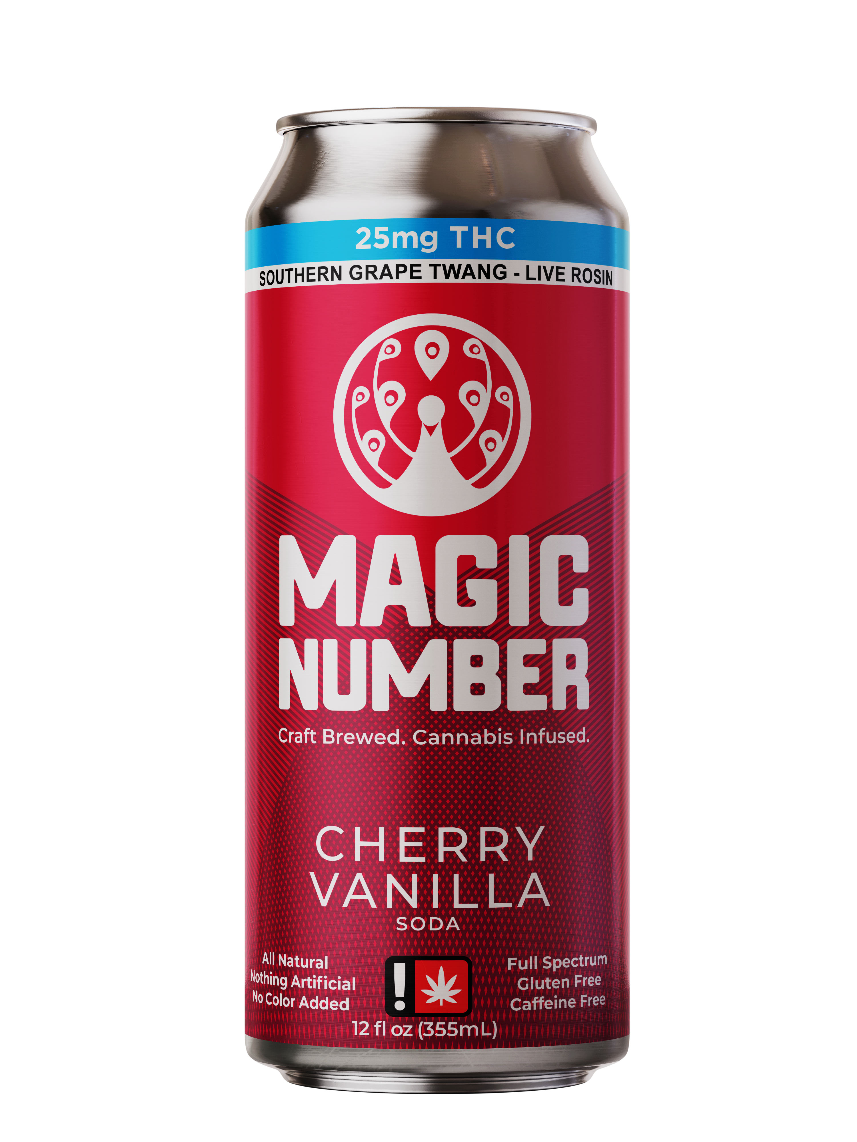 Cherry Vanilla Live Resin Soda | 100mg