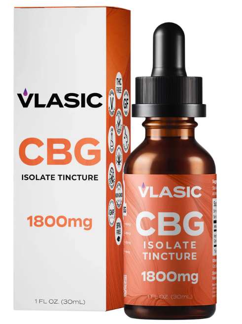 Vlasic CBG - Mood Tincture Isolate - 1800mg
