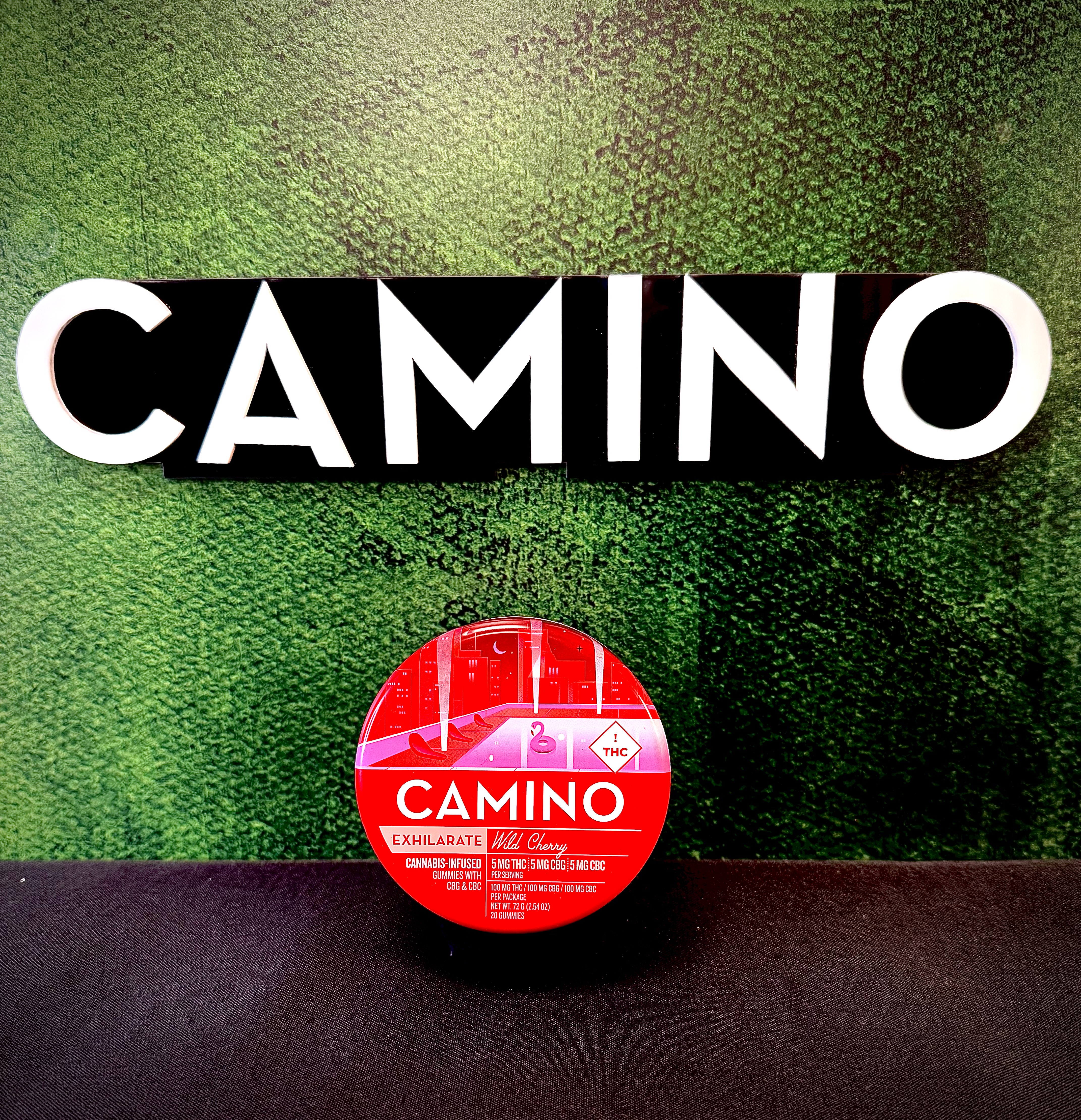 Wild Cherry | 1:1:1 THC:CBC:CBG | 100MG | Camino