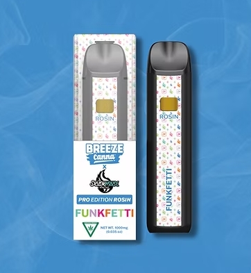 Breeze x Skunkhouse Rosin Vape Cart - Funkfetti