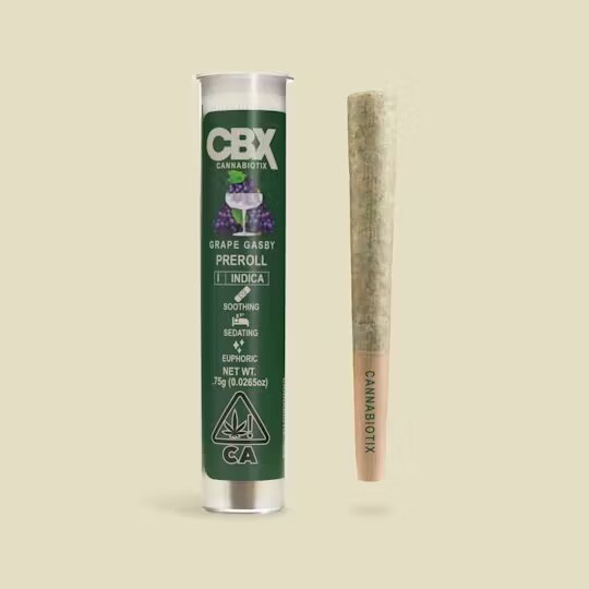 Grape Gasby Pre-Roll CBX