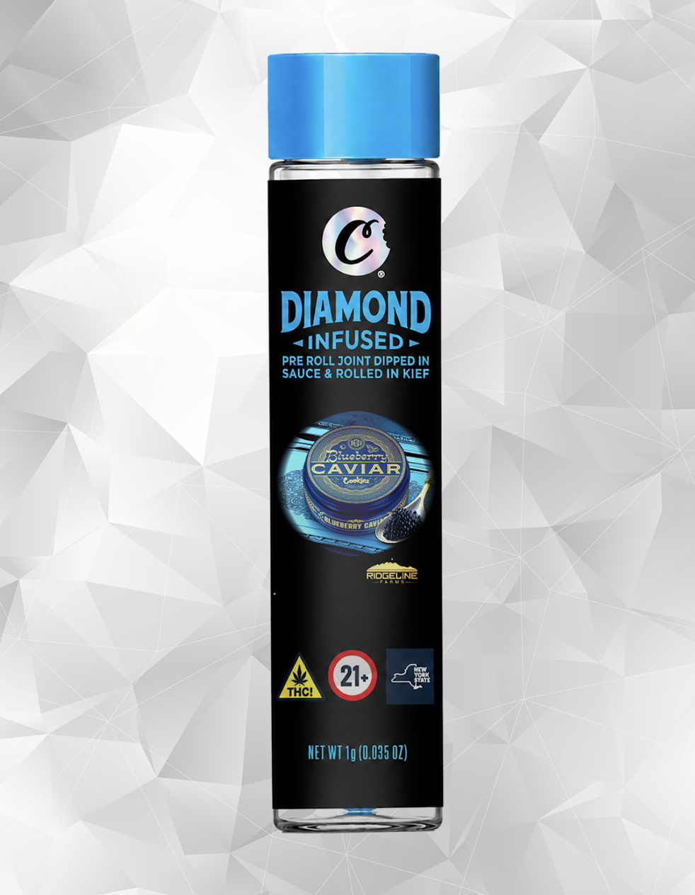 Blueberry Caviar | Infused Pre-Roll | 1g