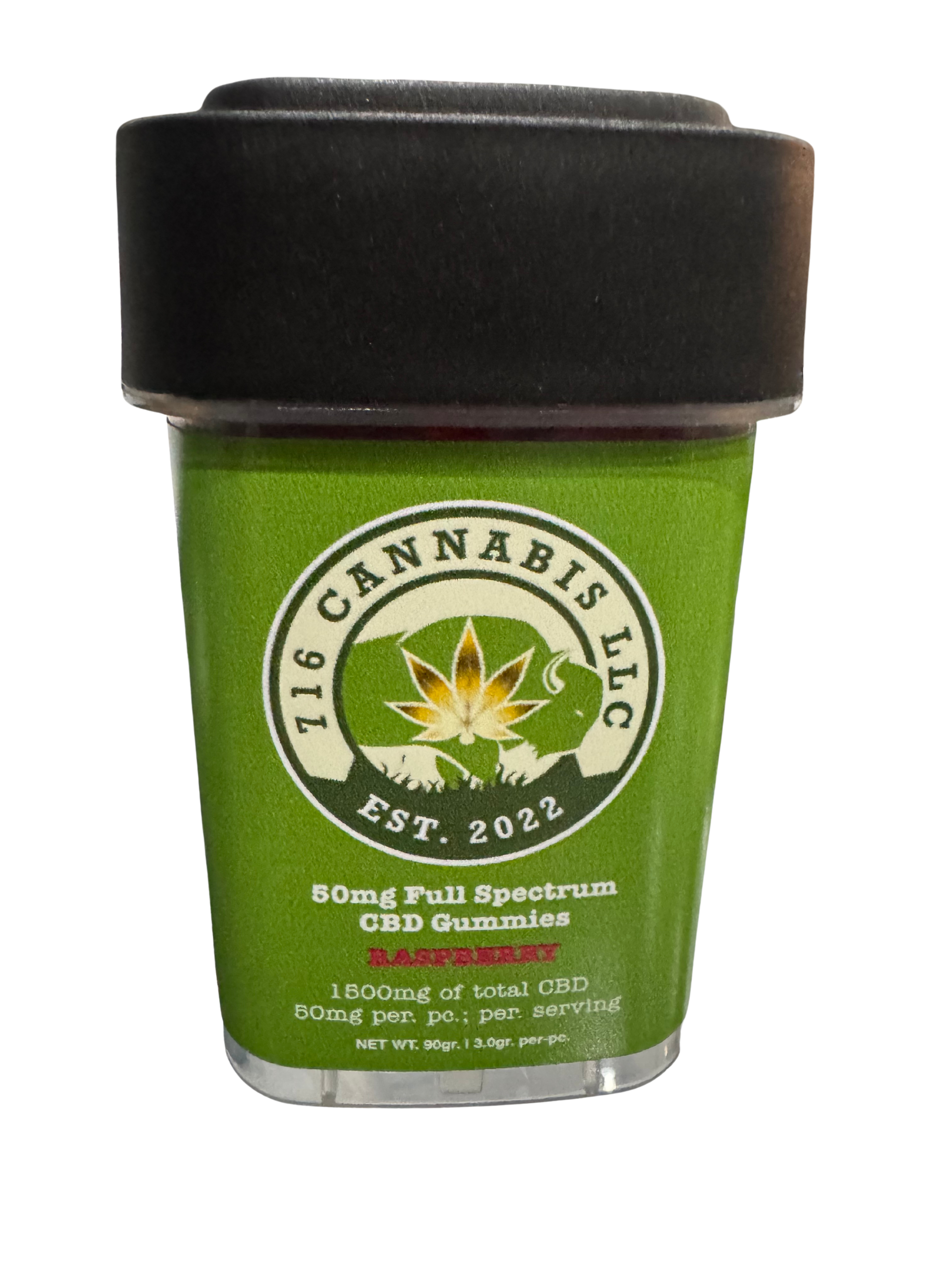 716 Cannabis | Full Spectrum CBD 50mg Gummies-30 ct