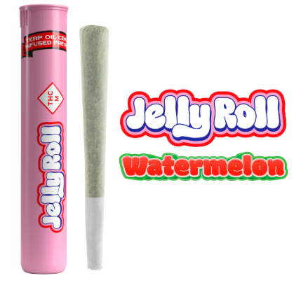 Jelly Roll | Watermelon Infused Pre-Roll | 1.1g
