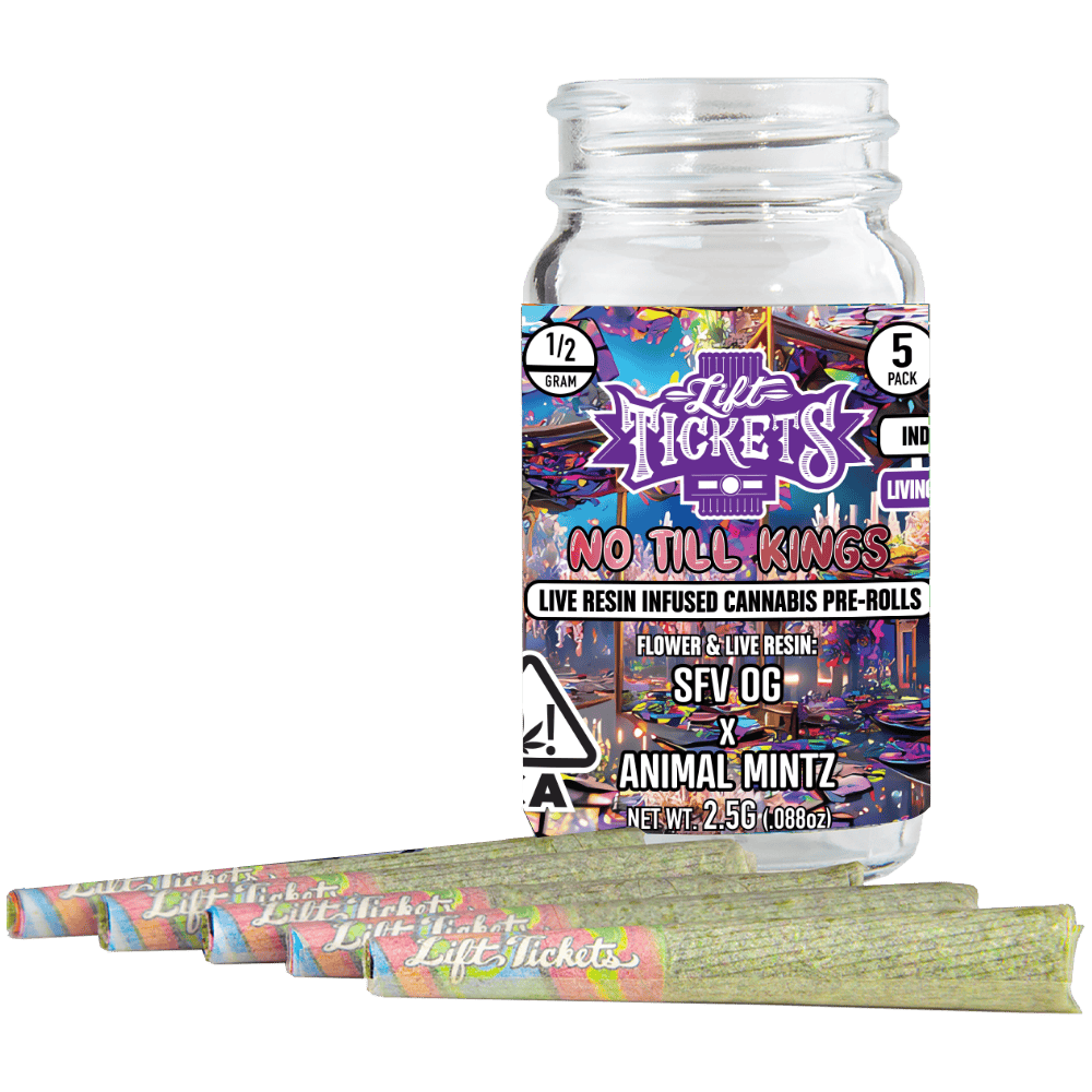 LIFT TICKETS | SFV X AM | .5G INFUSED PRE-ROLL | 5PK